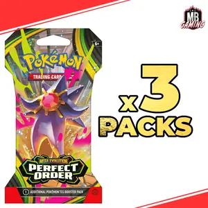 Pokemon: Perfect Order 3x Sleeved Booster Pack