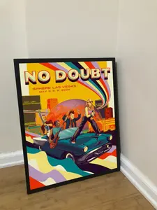 No Doubt Tour Sphere, Las Vegas, NV May 6-9-2026 Poster
