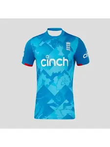 2026 England Cricket Men's and Women's Short Sleeve Jersey Limited Edition T-Shirt Sweat-absorbing Quick-drying Training T-Shirt