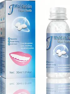 Provisional Teeth Decoration Fake Tooth High Hardness, Durable, and Reusable. (1 Box, Fl Oz, 1)