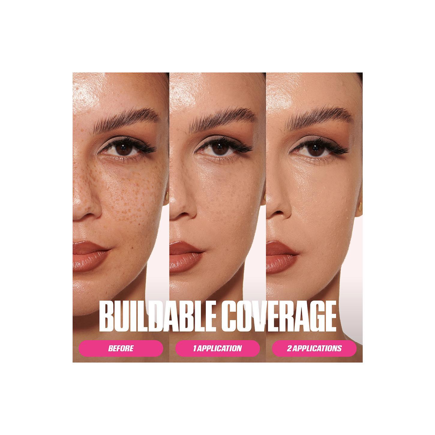 Huda Beauty Easy Blur Foundation in Creme Caramel 355W Huda Beauty Easy Blur Foundation in Creme Caramel 355W