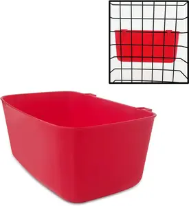 26 Pack  Feeder Waterer Chicken 21 oz  Water Cage Cups Puppy   Feeding Dish Coop Bowl Watering Container  Drinker for Pigeon Bird Bath Basin Hamster Bed