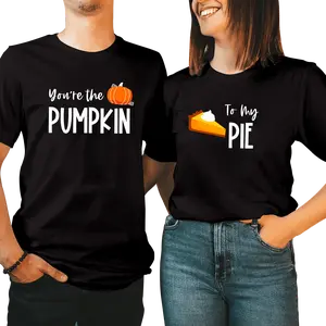 You're The Pumpkin To My Pie Matching T-shirt, Comfort Cotton, Size For All Body, Shirts For Couples, Gift For Husband Wife Love Comfortable