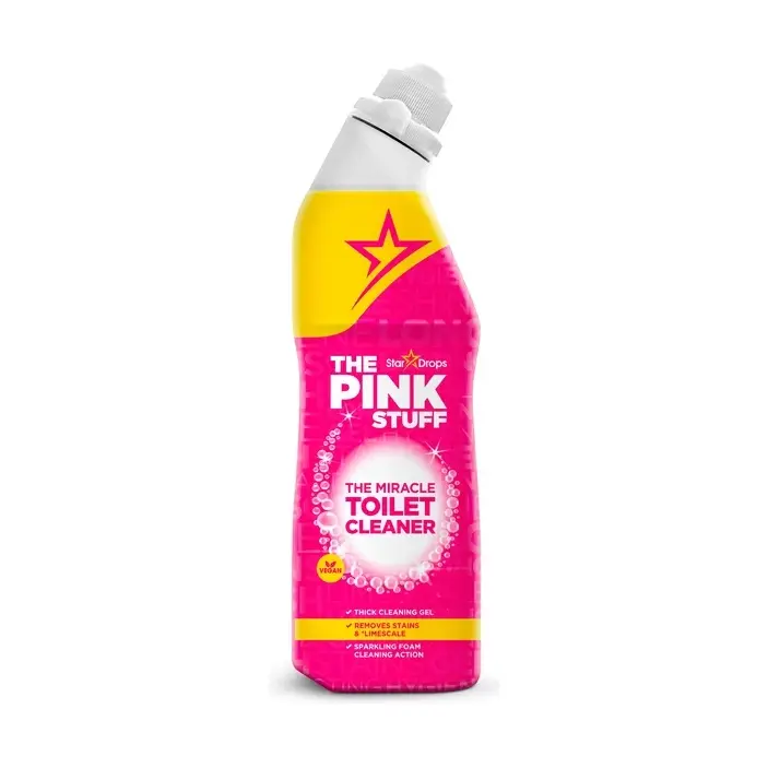 The Pink Stuff, Miracle Toilet Cleaner Gel, Bathroom Cleaner, 25.4 fl. oz. Bottle