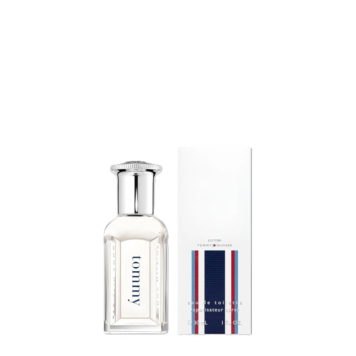 Tommy Hilfiger Tommy Eau de Toilette for Men - Lavender & Citrus, Apple & Cinnamon, Patchouli, Maple Wood, Spruce Wood, Driftwood - American Road Trip Fragrance