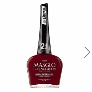 Masglo Gel Evolution Fiesta Nail Polish Extra Fast Dry Long Lasting 2 Step Formula 135 ml