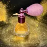 Women's Magic Shimmer Glitter Highlighter Powder Spray - Lightweight, Long-Lasting, Sunscreen Cosmetic for Adults' Body/Hair/Face, Gold Highlighter Makeup, Face Glitter Looks, Special Occasions & Daily Wear, Girlfriend Gift