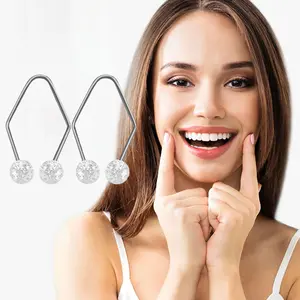 Natural Dimple Maker, 2 Counts/set Face Dimple Trainer, Easy To Wear Natural Dimples for A Beautiful Smile, Skincare Tools for Women, Facial Care Tool