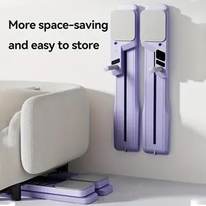 6-in-1 multifunctional detachable Pilates board, a foldable and portable home fitness equipment suitable for core strength training, can be used as a ski machine, fitness board, plank trainer, and comes with a thickened kneeling pad