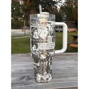 Doc Holliday Tumbler Val Kilmer Tombstone Tribute for Movie Buffs & Western Fans Customized Chivas Soccer Funny Sarcastic Oral Solution Gradient Stainless Steel Water Bottle Set cecily bauchmann water bottles doggie Digital Egg of Glass L Jars with Lids