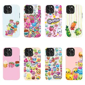 Super Cute Shopkins Phone Case – Adorable Cartoon-Style, Shockproof Protective Cover  Suitable for iPhone 17–11 Pro Max