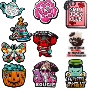 Cartoon Themed Silicone Beads, 6 Counts/set DIY Mix Beads, DIY Bead Assortment, Jewelry Making Supplies for Bracelet & Necklace & Keychain, Fashion Accessories for Women & Girls