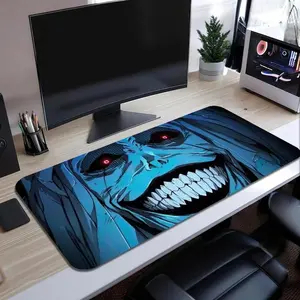 Statue of God Solo Desk Mat Large Gaming Mouse Pad with Statue of God Non-Slip Surface for Gamers, Otaku & anime fan
