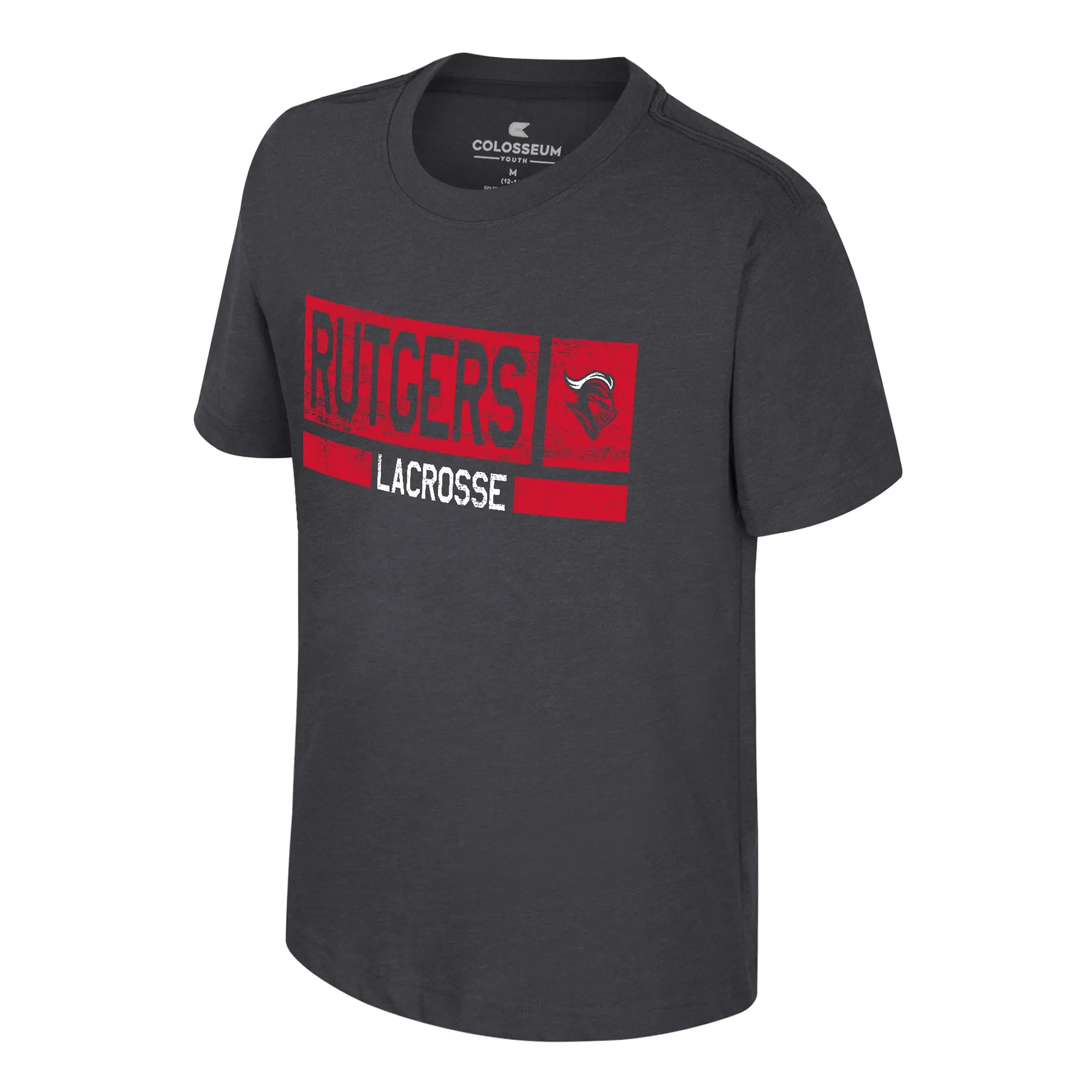 Women's Rutgers Youth Lacrosse Cotton Top, Short-Sleeve, Casual, Round Neck, Shortsleeve, Tshirt, Active Blend