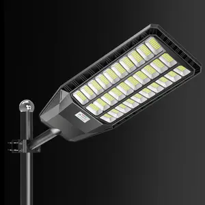 Hykoont TW030 3000W Solar Street Light 42000 Lumens Dusk to Dawn with 1080 SMD LED Chips Motion Sensor Luminous Efficacy