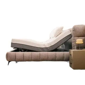 Adjustable Bed Base with Wireless Remote Control, 750 Lbs Capacity, Independent Head Foot Incline, Metal Base, Quiet Motor, Easy Assembly