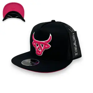 Lost Calf Hat - Black Rosy Flat
