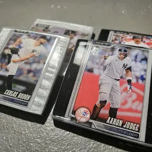 Handcrafted New York baseball-inspired coasters with a smooth epoxy finish. Perfect for man caves, sports fans, and game day setups. Durable, glossy design with a unique card-style look. Tableware