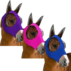 Horse mask, horse flight mask, horse anti-mosquito mask, horse face mask, horse hat.