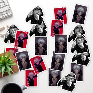 Stickers Pack 20 Pcs My Bike Hero Skateboard Academia Car Luggage Tomura Bottle Vinyl Shigaraki Aesthetic Laptop Black Water Bumper Colorful Waterproof Guitar