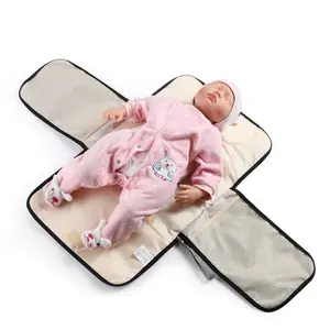 Foldable Baby Diaper Changing Mat, Portable Baby Changing Pad, Lightweight Changing Pads for Baby