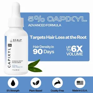 Scalp Delivery 5% Capixyl Multi-Peptide Hair Growth Serum - Vegan Formula for Thinning Hair & Scalp Health | DHT Blocking I Advanced Formula