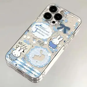 Miffy Phone Case Is Suitable For iPhone 17 16 15 14 13 12 11 Pro Max Plus Air & Samsung Galaxy S25 Ultra S24 S23 S22 S21 Plus - Top Fan's Phone Case Cover as Perfect Gift Get Ready for Halloween