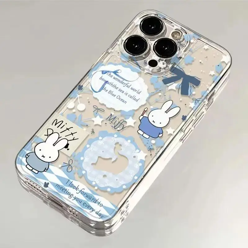 Miffy Phone Case Is Suitable For iPhone 17 16 15 14 13 12 11 Pro Max Plus Air & Samsung Galaxy S25 Ultra S24 S23 S22 S21 Plus - Top Fan's Phone Case Cover as Perfect Gift Get Ready for Halloween, Aesthetic, Accessories, Cellphone, Devices, Casing