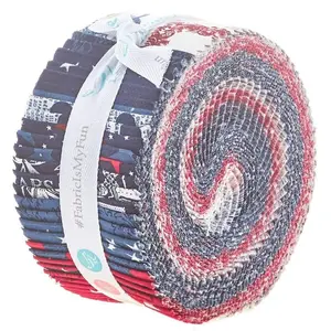Americana Fabric Roll - 2 1/2" strips by Riley Blake Designs