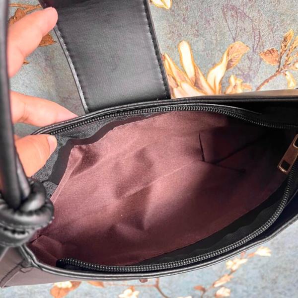 Black Boat shoulder Bag –Y2K  and  minimalist style Travel Shoulder bag, Heavy Duty Leather Carry All, Reusable Shopping & Gym Shoulder Bag for Women & Men- Easter Gift