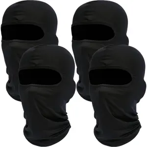 4 Pcs Balaclava Face Ski Mask : Full Face Cover Hood Shiesty Masks for Men Women