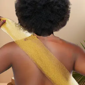 African Exfoliating Net Bath Sponges Reusable Nylon Exfoliating Back Washcloth Towel Exfoliating Bath Shower Summer Choice in Multiple Colors