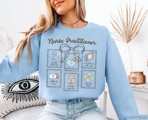 Nurse Practitioner Short Sleeved T-SHIRT / Sweatshirt, NP Gift for Nurse Practitioners, Nurse Practitioner Gifts, NP Sweatshirt, Nurse Practitioner Graduation Gift