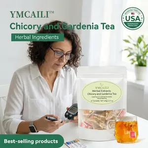 Chicory and Gardenia Herbal Tea Ready to Eat Convenient | a Natural Blend of Six Herbal Ingredients 100g per Pack Beverage Tea Variety Pack