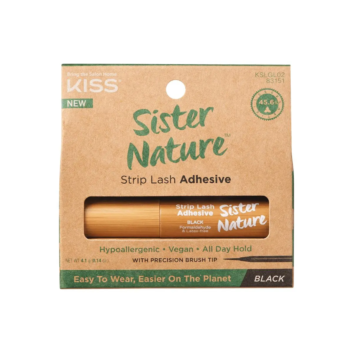 Sister Nature Strip Lash Adhesive - Black