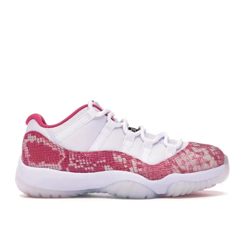 Jordan Women's 11 Retro Low Pink Snakeskin (2019), from StockX