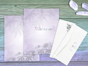Bat Bones Stationery Set | Bat Bones Writing Paper