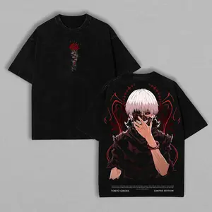 Tokyo Ghoul Tee – Ken Kaneki Vintage Washed Oversize Shirt