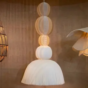 Mexican Handmade Hilaza Light Fixture- Ixayotl