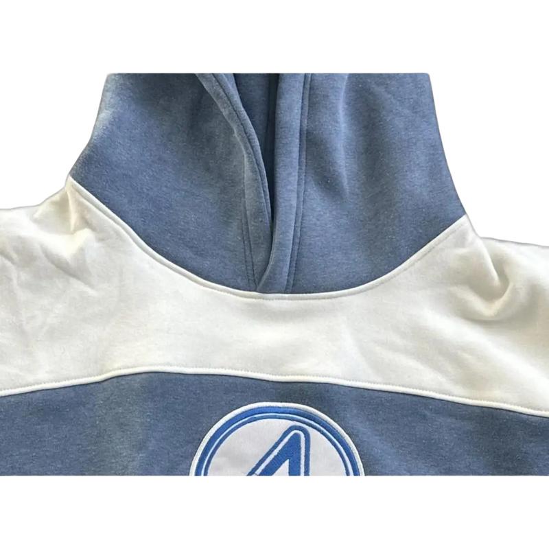 Fantastic Four Hoodie (Fantastic 4) Men's Contrasting colors Polyester Pullover Sweaters Tops with Kanga Pocket - Menswear, Cotton Hem Long Long Sleeves Sleeves