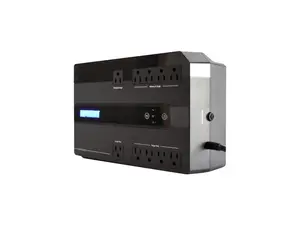 Minuteman EN750G Enspire-G 750VA Compact/Desktop/Floor/Wall Mountable UPS - Compact/Desktop/Floor/Wall Mountable - 4 Minute Stand-by - 120 V AC Input - 120 V AC Output - Stepped Sine Wave - USB