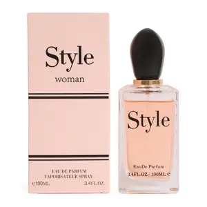 Style Woman Eau de Parfum Spray Perfume for Women 100ml - Fruity, Floral, Sweet, Woody, Citrus, Rose, Soft Spicy, Vanilla, Musky & Powdery Scent