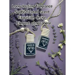 LLshop 5pcs Car Air Freshener Diffuser-Lavender Chane Eau De Cologne Scented Car Freshene*5pcs