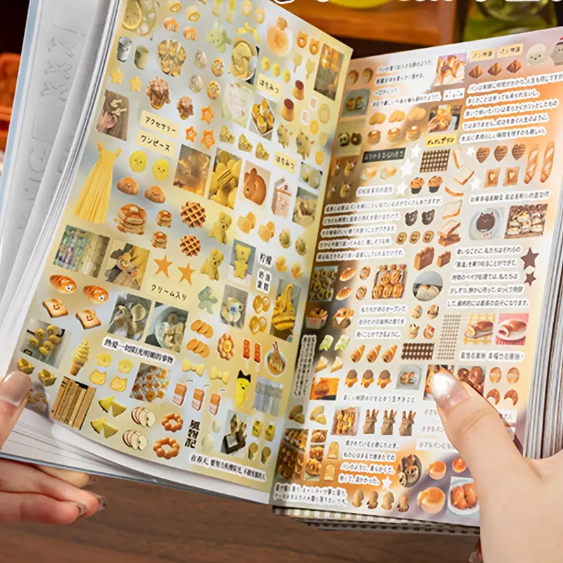 Memory Album A5 Size Sticker Book - Sticker Book, New Sticker, Scrapbooking Supplies, Sticker For Journaling