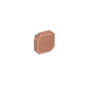 Square Cabinet Knob – Aged Antique Copper with Vintage Patina