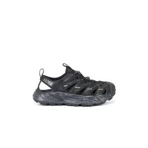 HOKA Hopara Sandal in Black & Castlerock