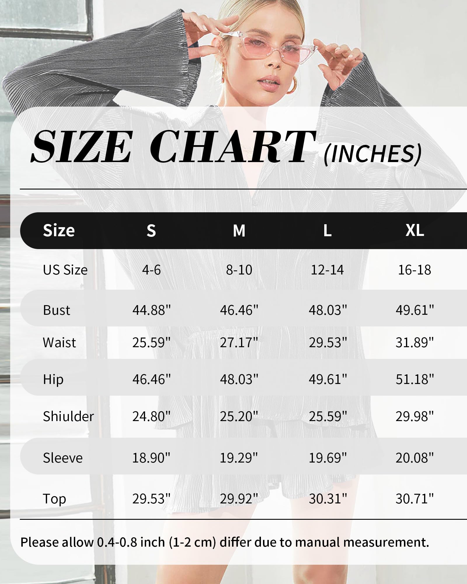 MNLYBABY Women's Shirt Shorts Set: High-Quality Polyester Fiber, Soft & Breathable, Elastic Fabric, Pleated Design, Casual Loungewear, S-XXL Sizes, Green Color, Perfect for Leisure, Daily Wear, Home, Outdoor, Party Beach Birthday