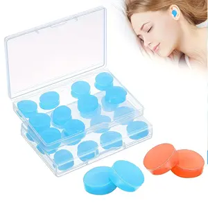 Super Strong Waterproof Earplugs for Adults, Reusable Sleeping Ear Muffs, Anti-Snoring Noise Reduction, Soft Skin-Friendly, Comfortable
