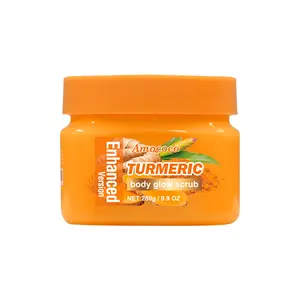 Turmeric Scrub for Cleansing Antioxidant Exfoliating Body Treatment - Natural Skin Care Solution for Gentle Cleansing and Skin Renewal Cleanser Cosmetic Sensitive Smoother Soothing