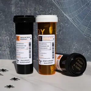 Halloween Prescription Bottle Hangover Kits